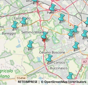 Mappa Via San Fermo, 20153 Milano MI, Italia (6.174)