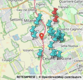 Mappa Via San Fermo, 20153 Milano MI, Italia (1.5175)