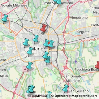 Mappa Via Piolti De Bianchi Giuseppe, 20129 Milano MI, Italia (5.9845)
