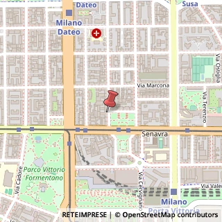 Mappa Piazza Grandi Giuseppe, 5, 20129 Milano, Milano (Lombardia)