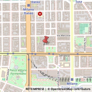 Mappa Piazza Giuseppe Grandi, 5, 20129 Milano, Milano (Lombardia)