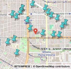 Mappa Piazza Giuseppe Grandi, 20129 Milano MI, Italia (0.622)