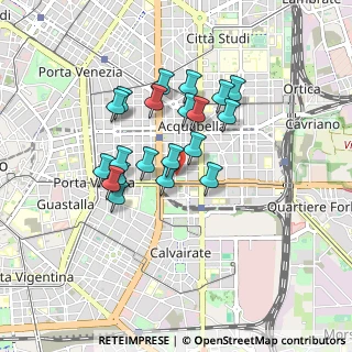 Mappa Via Piolti De Bianchi Giuseppe, 20129 Milano MI, Italia (0.707)