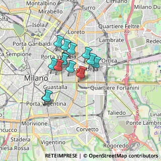 Mappa Via Piolti De Bianchi Giuseppe, 20129 Milano MI, Italia (1.31429)