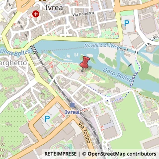 Mappa Via Dora Baltea, 3, 10015 Ivrea, Torino (Piemonte)