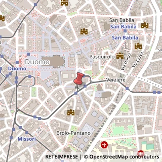 Mappa Via Larga, 6, 20122 Milano, Milano (Lombardia)