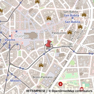 Mappa Via Larga, 4, 20122 Milano, Milano (Lombardia)