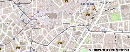Mappa Mailand