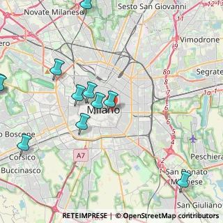 Mappa Corso di Porta Vittoria, 20145 Milano MI, Italia (5.13818)