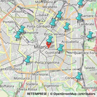 Mappa Corso di Porta Vittoria, 20145 Milano MI, Italia (2.72462)