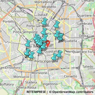 Mappa Corso di Porta Vittoria, 20145 Milano MI, Italia (1.29)