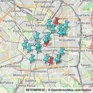 Mappa Corso di Porta Vittoria, 20145 Milano MI, Italia (1.543)