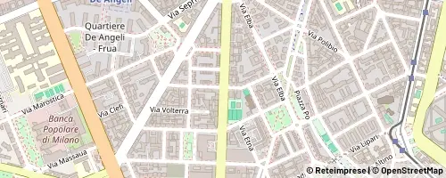 Mappa Milão