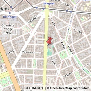 Mappa Via Giorgio Washington, 11, 20144 Milano, Milano (Lombardia)