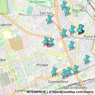 Mappa Via delle Forze Armate, 20121 Milano MI, Italia (1.30111)
