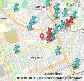 Mappa Via delle Forze Armate, 20121 Milano MI, Italia (1.134)