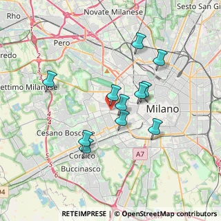 Mappa Via delle Forze Armate, 20121 Milano MI, Italia (3.10364)