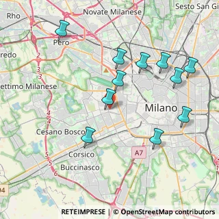 Mappa Via delle Forze Armate, 20121 Milano MI, Italia (4.16364)