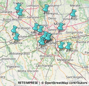 Mappa Via delle Forze Armate, 20121 Milano MI, Italia (13.30813)