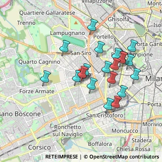 Mappa Via delle Forze Armate, 20121 Milano MI, Italia (1.75)