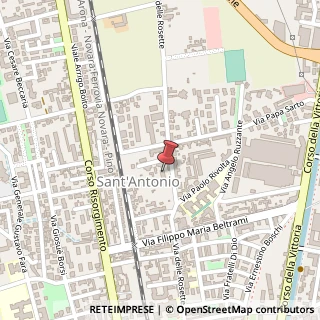 Mappa Via delle Rosette, 27, 28100 Nebbiuno, Novara (Piemonte)