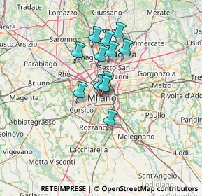 Mappa Via dell'Unione 1 @Wellio, 20123 Milano MI, Italia (9.4525)