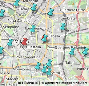 Mappa Via Bronzetti Fratelli, 20129 Milano MI, Italia (2.92947)