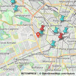 Mappa Via Sardegna, 20146 Milano MI, Italia (2.65909)