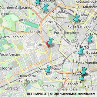 Mappa Via Sardegna, 20146 Milano MI, Italia (3.16273)