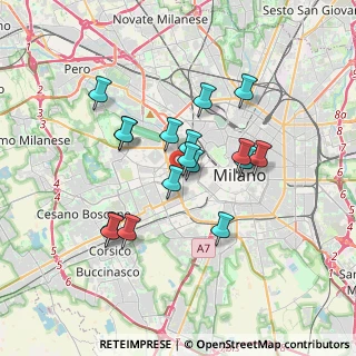 Mappa Via Sardegna, 20146 Milano MI, Italia (2.94)