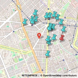 Mappa Via Sardegna, 20146 Milano MI, Italia (0.489)