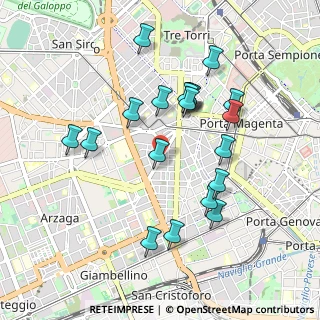 Mappa Via Sardegna, 20146 Milano MI, Italia (0.905)
