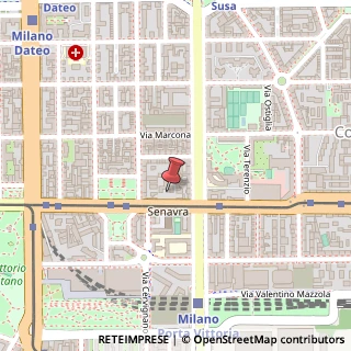 Mappa Corso Ventidue Marzo, 59, 20129 Milano, Milano (Lombardia)