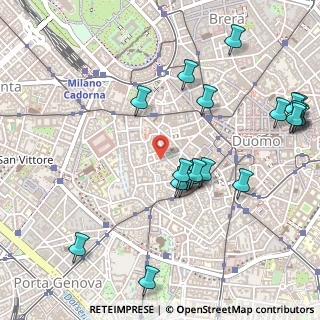 Mappa Piazza Borromeo, 20123 Milano MI, Italia (0.6195)