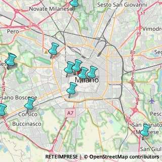 Mappa Piazza Borromeo, 20123 Milano MI, Italia (4.8525)