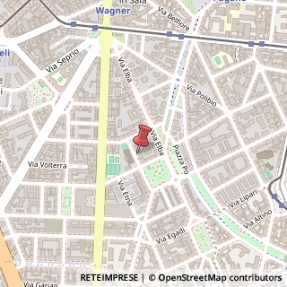 Mappa Via Matilde Serao, 3, 20144 Milano, Milano (Lombardia)