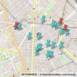 Mappa Via Matilde Serao, 20144 Milano MI, Italia (0.527)