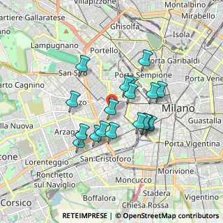 Mappa Via Matilde Serao, 20144 Milano MI, Italia (1.395)