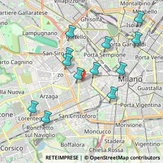 Mappa Via Matilde Serao, 20144 Milano MI, Italia (2.07833)