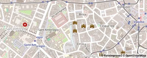 Mappa Milano