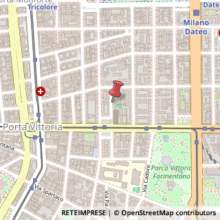 Mappa Via Bonvesin de la Riva, 12, 20129 Milano, Milano (Lombardia)