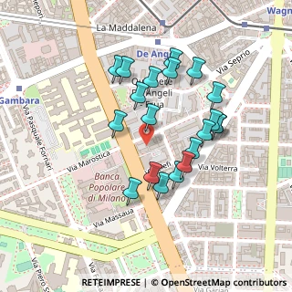 Mappa Via Privata Cornelio, 20146 Milano MI, Italia (0.205)