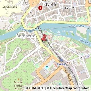Mappa Corso Costantino Nigra, 39, 10015 Ivrea, Torino (Piemonte)
