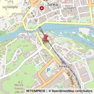 Mappa Corso Costantino Nigra, 37/A, 10015 Ivrea, Torino (Piemonte)