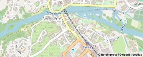 Mappa Ivrea