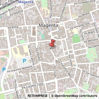 Mappa Via garibaldi giuseppe 5, 20013 Magenta, Milano (Lombardia)