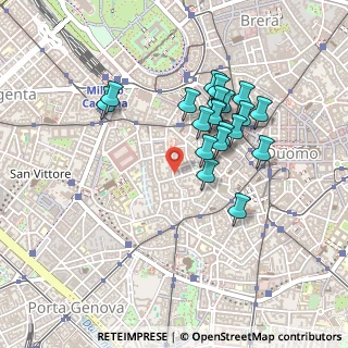 Mappa Via Morigi, 20123 Milano MI, Italia (0.4)