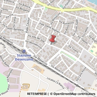 Mappa Via Villa del Sole, 39, 25015 Desenzano del Garda, Brescia (Lombardia)