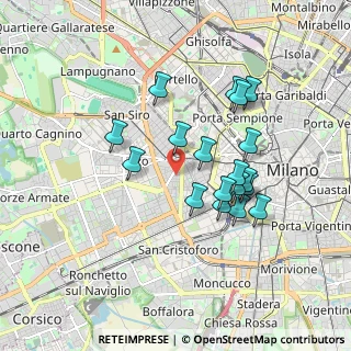 Mappa Via Trieste, 20146 Milano MI, Italia (1.57667)