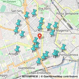 Mappa Via Trieste, 20146 Milano MI, Italia (1.0405)